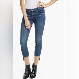 Rag & Bone Cate Step Hem Ankle Skinny Jeans